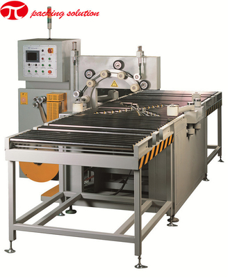 Steel Coil Horizontal Wrapping Machine GG1000 Conveyor 70r/Min Overlap Scope 10%-90%